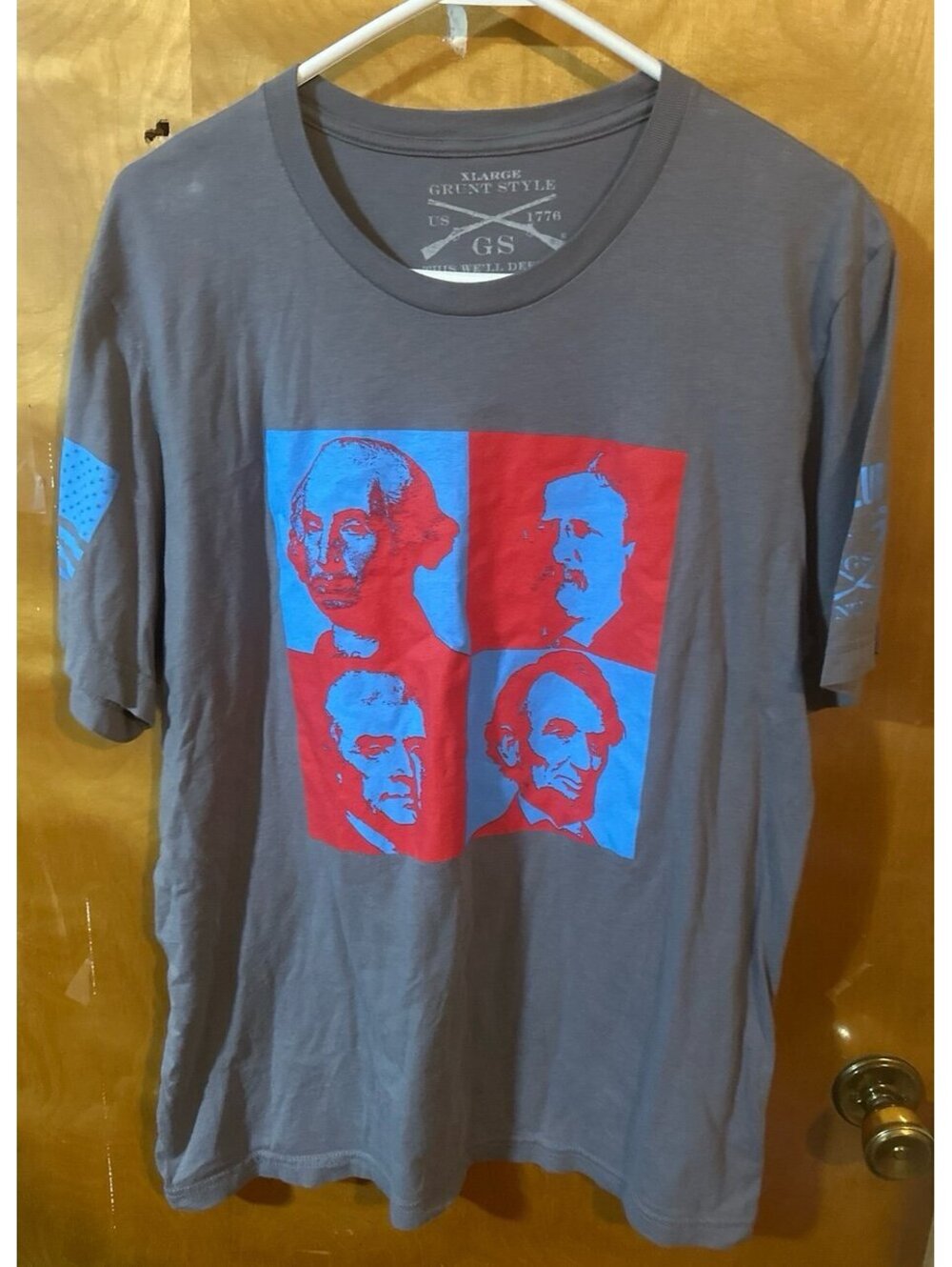 Grunt Style 4 founding fathers tshirt size Xlarge